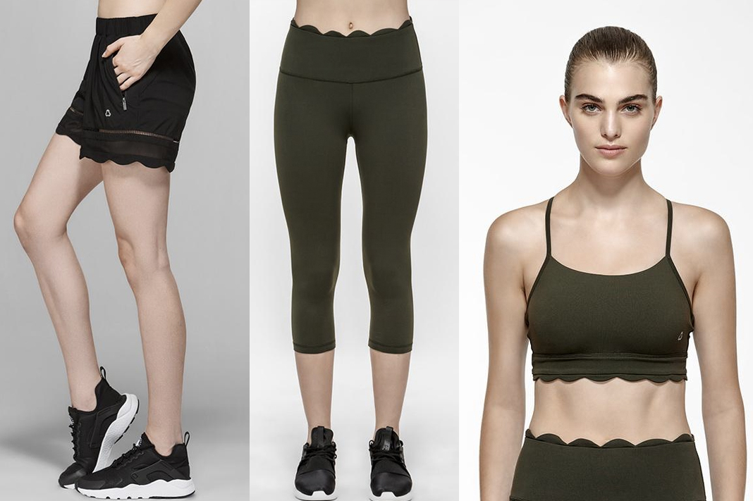 scallop hem activewear titika coupon code