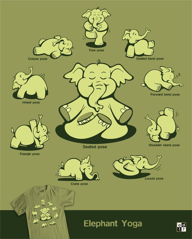 elephant yoga threadless