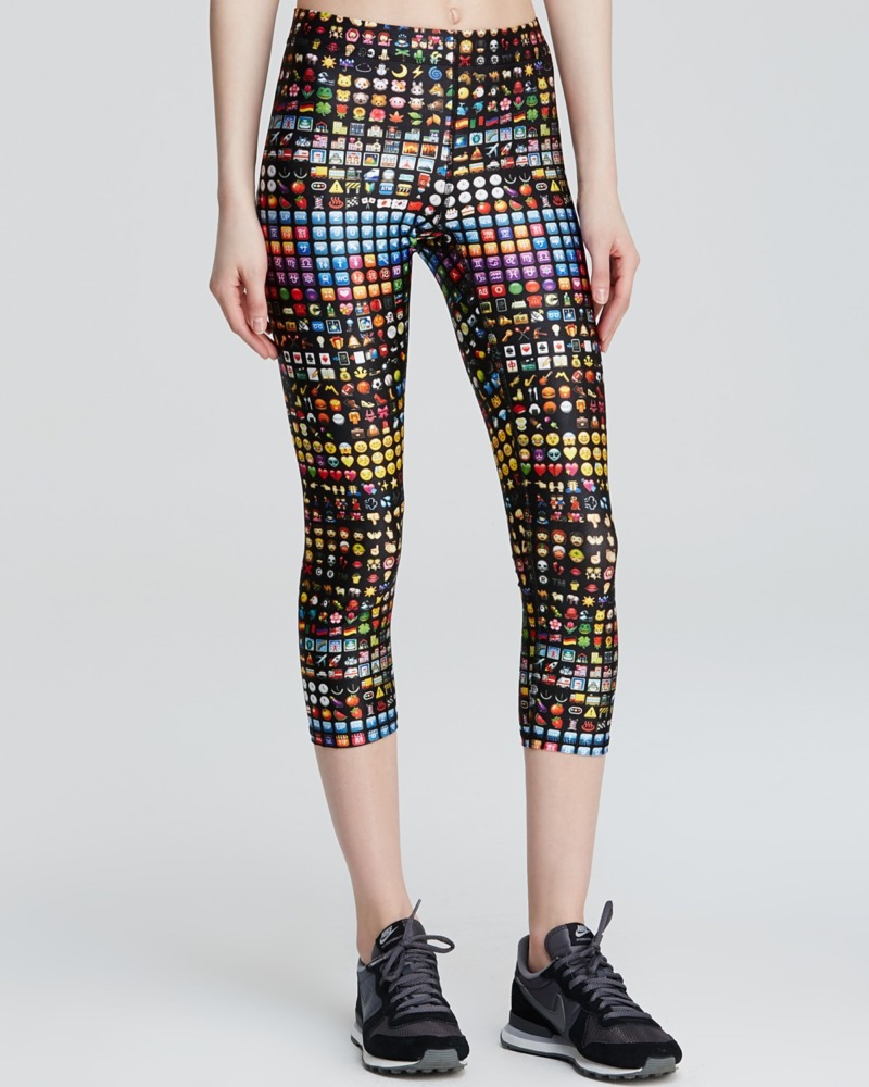 terez emoji crop leggings