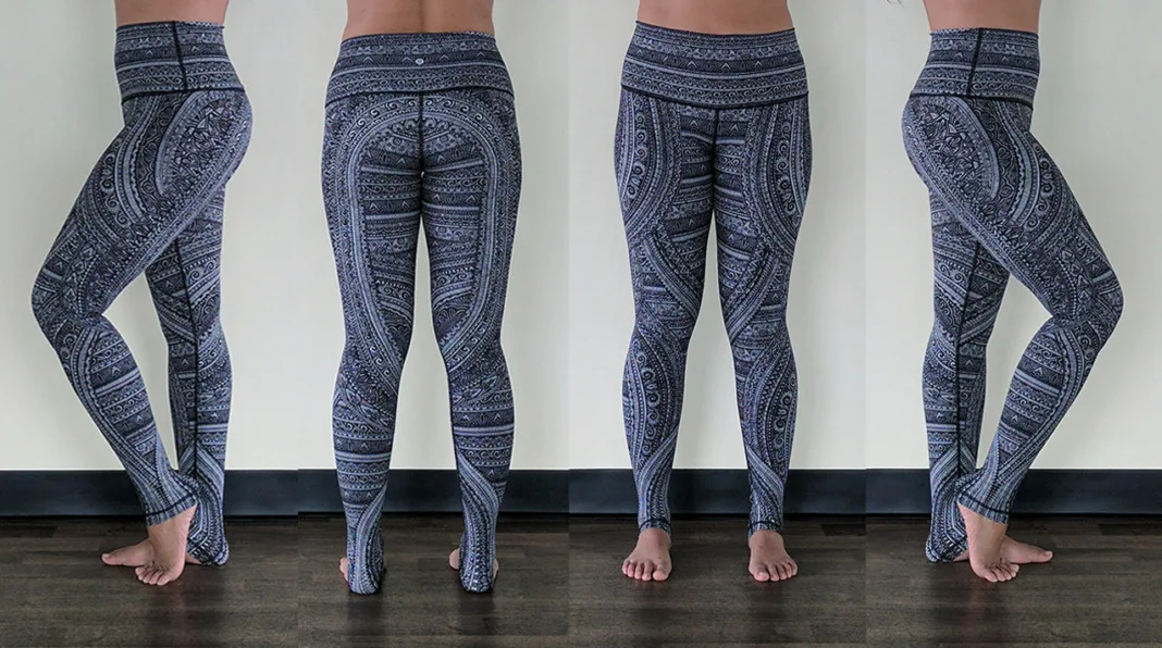 lululemon entwined leggings try on schimiggy yoga