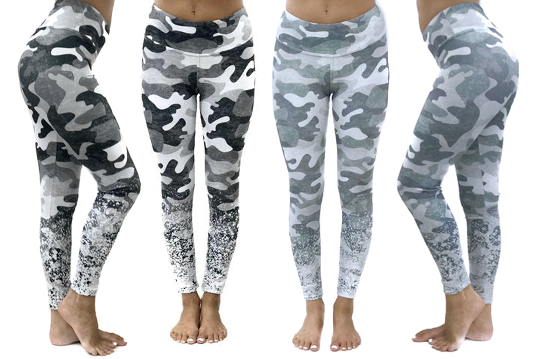 altar ego camo printed leggings