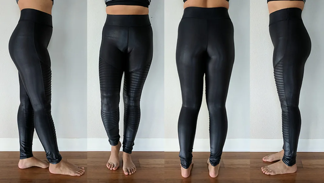 carbon38 moto leggings review abbot kinney try on