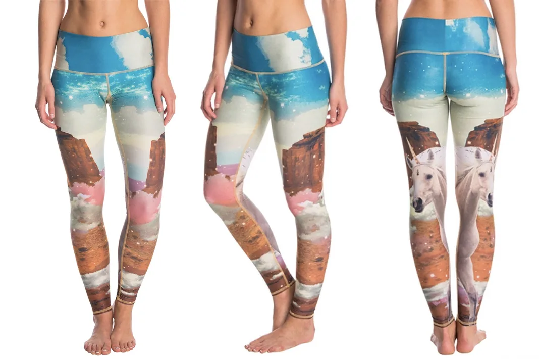 teeki unicorn wrangler leggings