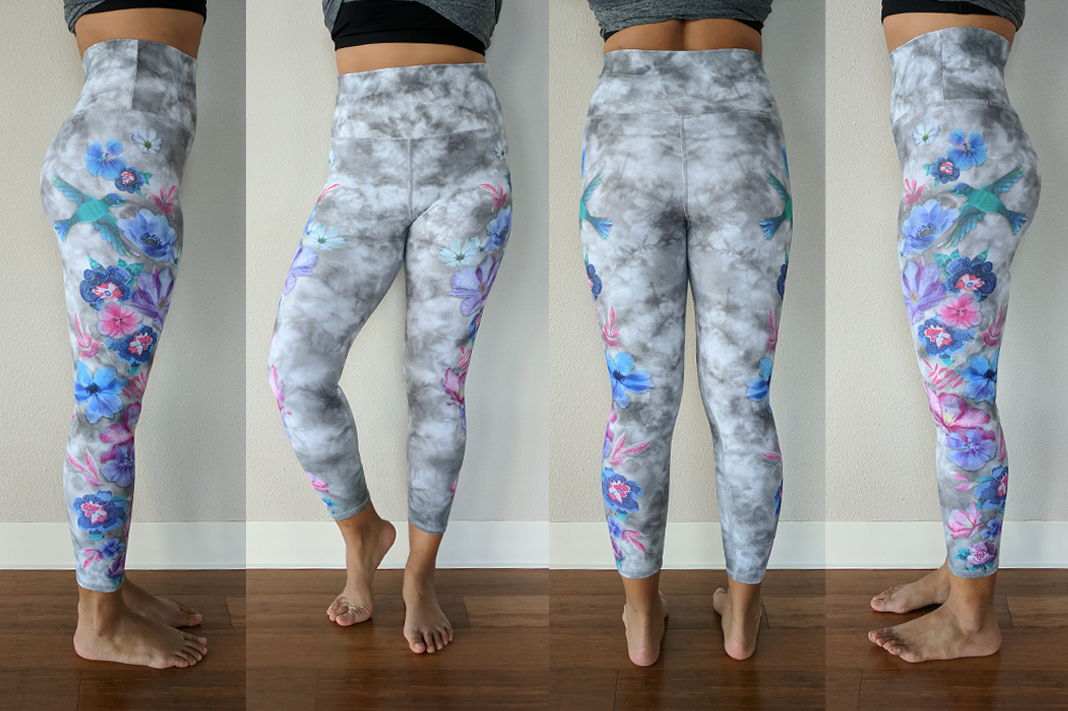 creative review floral leggings