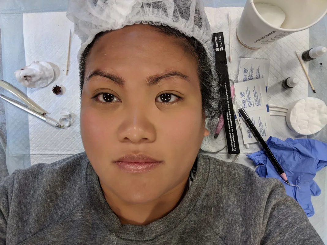 microblading procedure after blade no 1 eyebrows schimiggy reviews