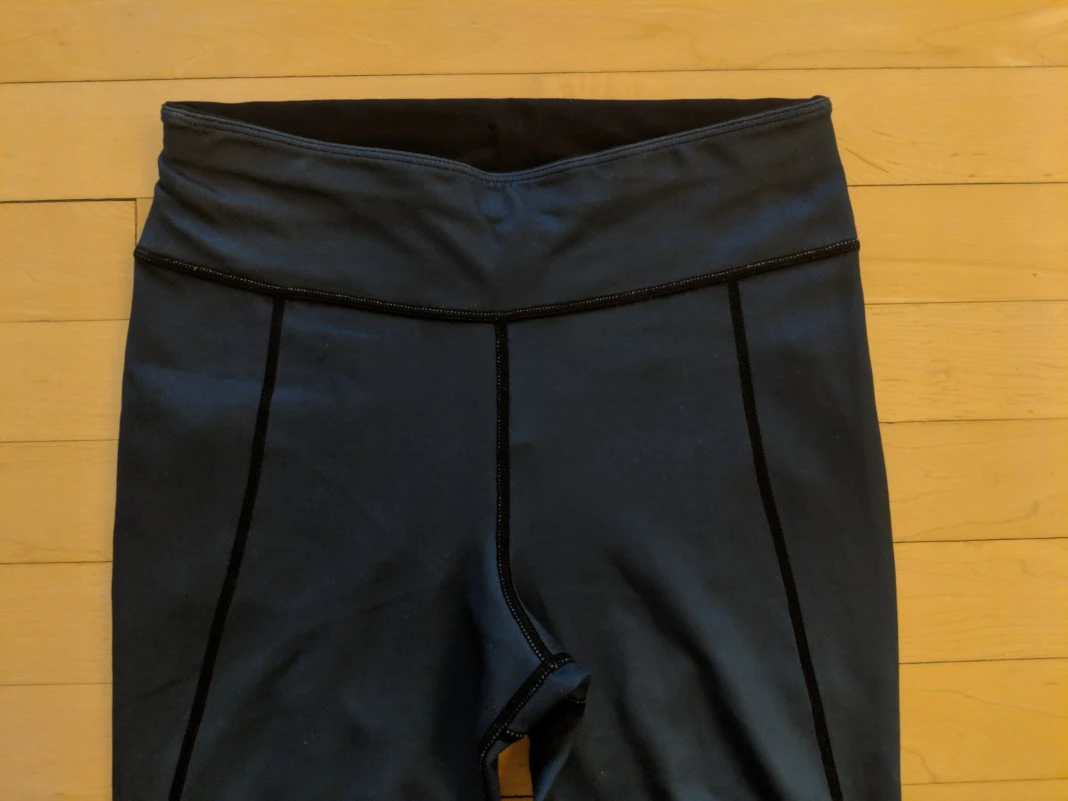 Sweaty Betty Review Chandrasana leggings waistband front