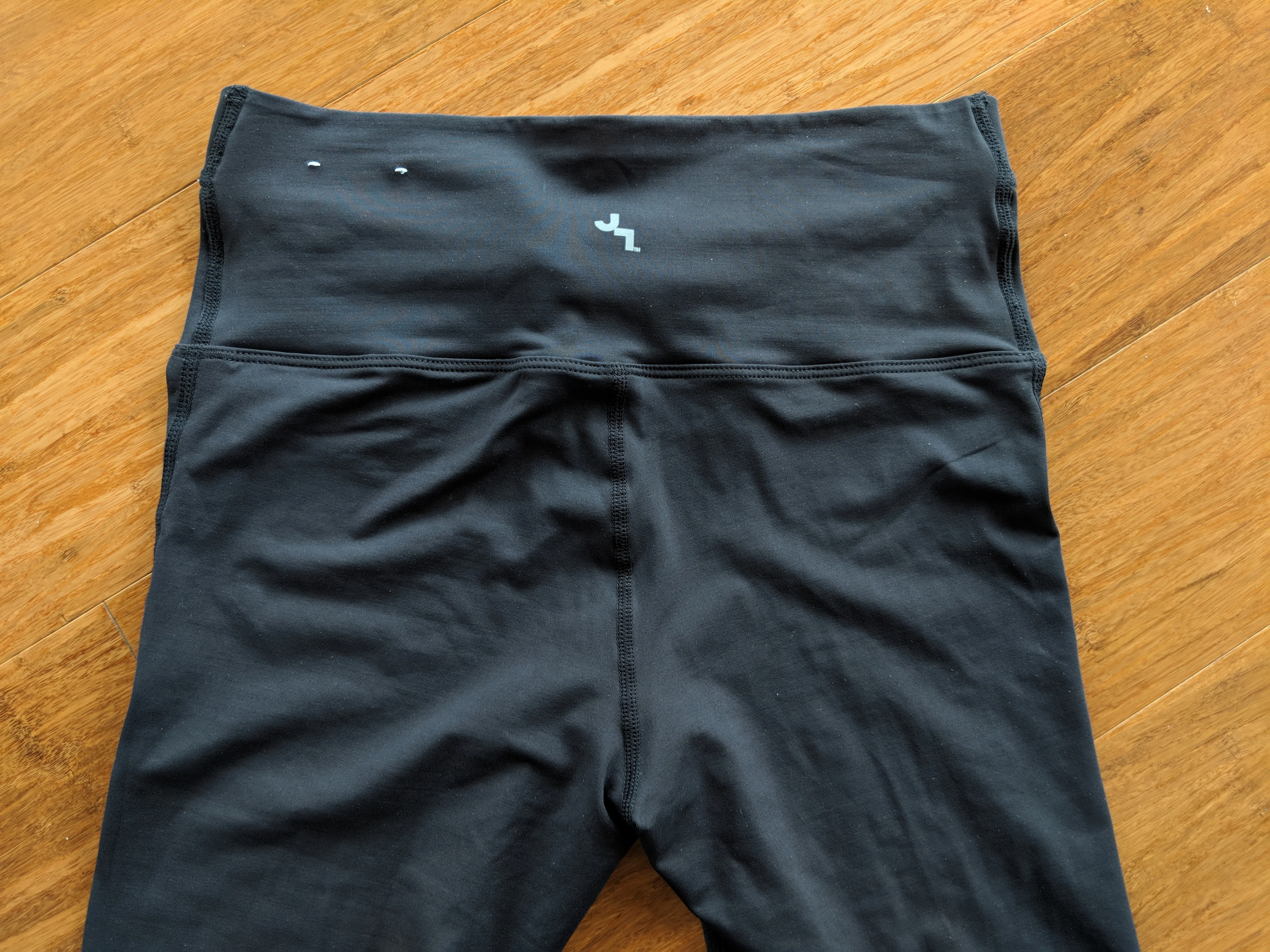 Target JoyLab Activewear Review Scallop Hem Leggings - Waistband Back