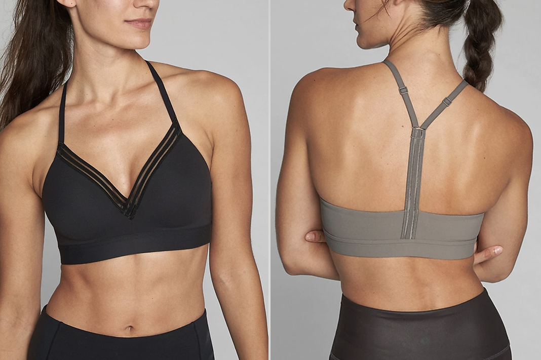 athleta every day bra black asphalt best sport bras