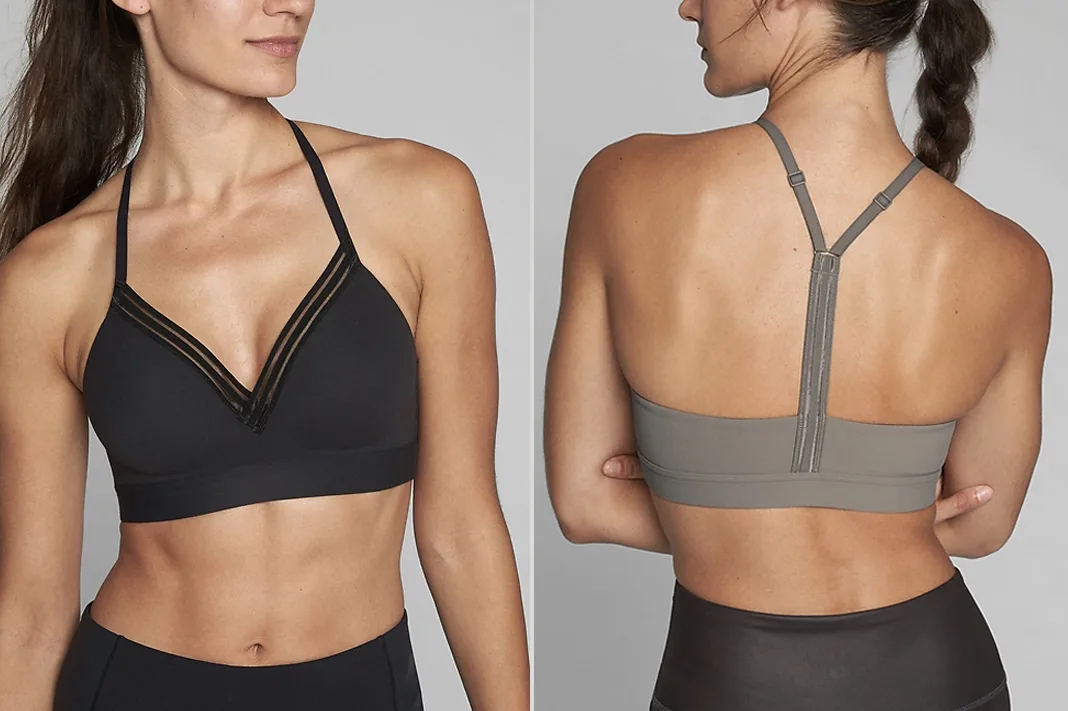 athleta every day bra black asphalt best sport bras