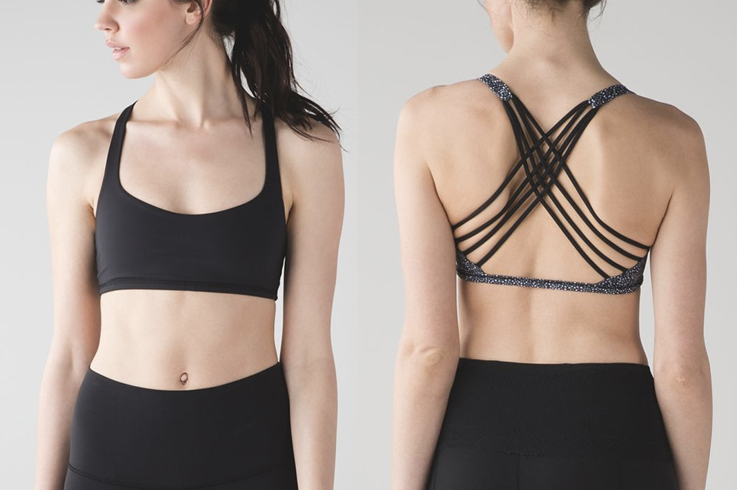 lululemon free to be wild sport bra black