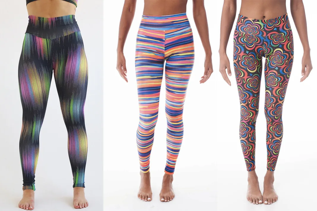 kdw review womens activewear leggings rainbow