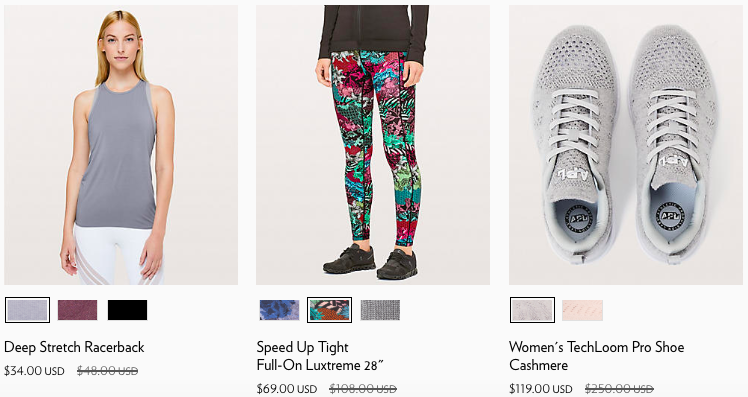 2018 Lululemon Black Friday Online Deals for Women | www.schimiggy.com