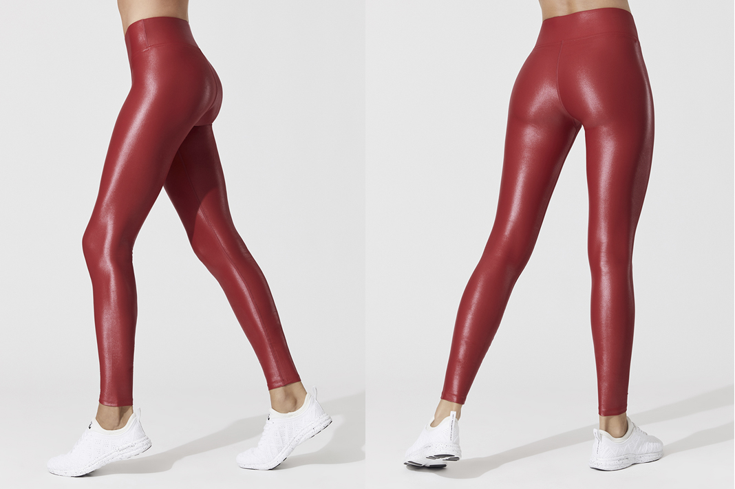 carbon38 takara strawberry red shiny leggings schimiggy reviews