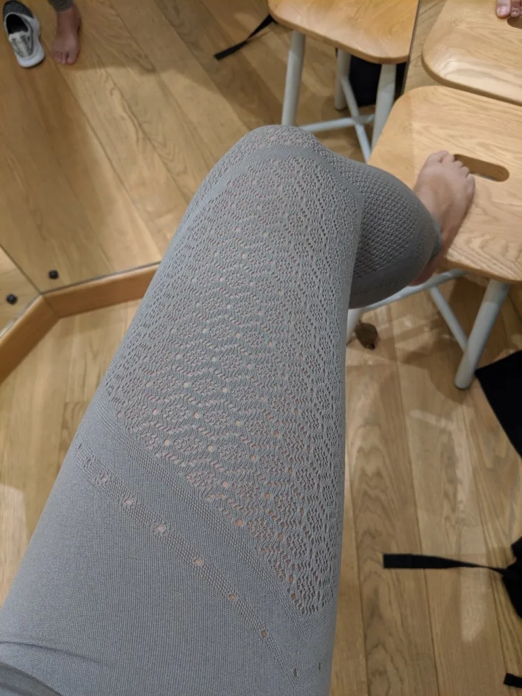 lululemon reveal tight detail lace laser cut