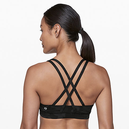 lululemon core products energy bra back