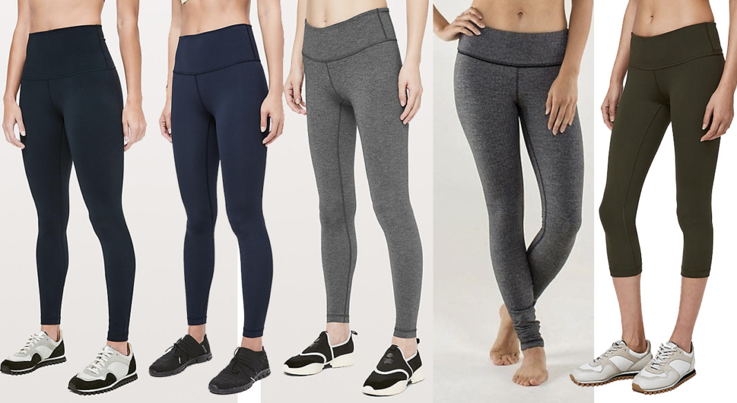 lululemon wunder under pant variations