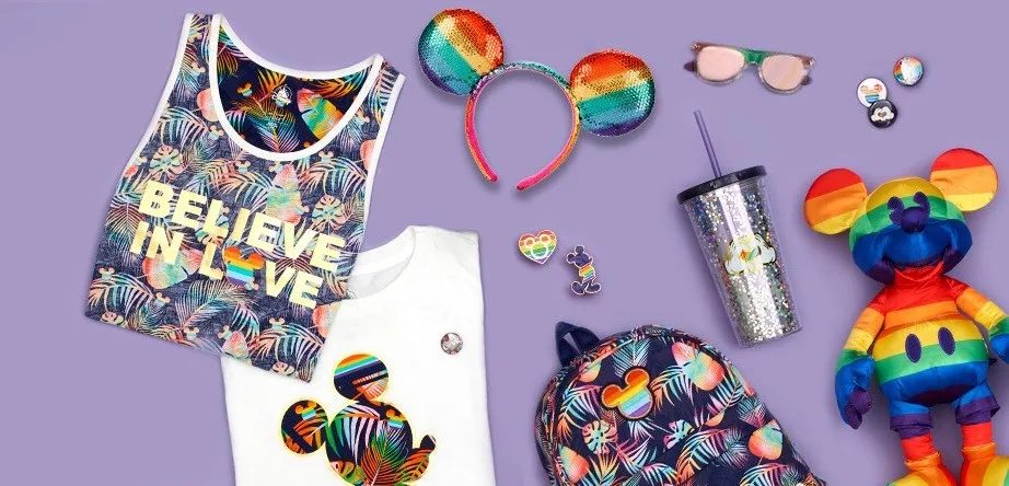 disney pride rainbow collection 2019