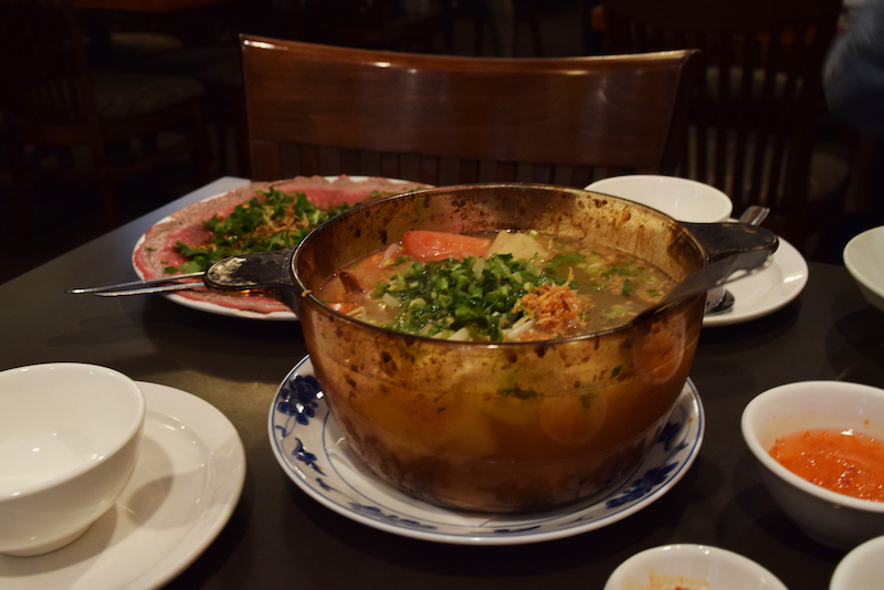 Soup Soup and Butter Beef from Phnom Penn