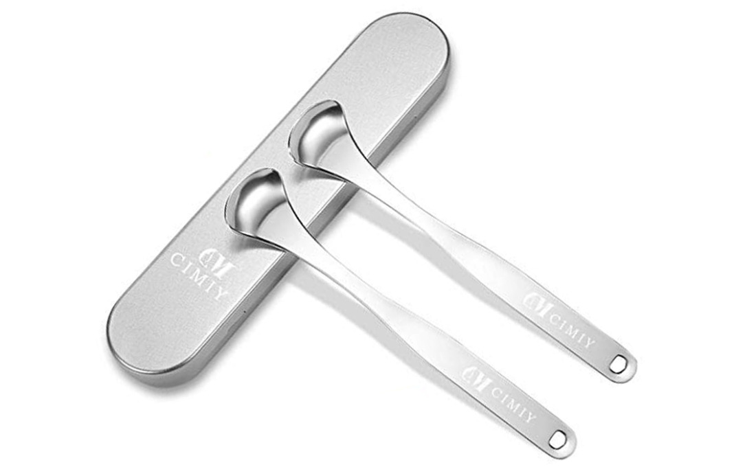 tongue scraper metal on amazon