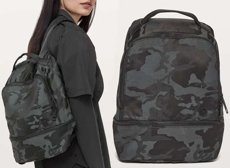 lululemon City Adventurer Backpack 17L Incognito Camo Multi Grey ICMI Incognito Camo