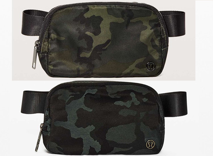 lululemon Everywhere Belt Bag Incognito Camo Multi Green ICMG