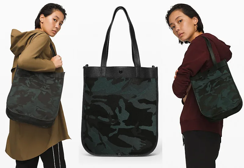 lululemon Now and Always Tote in Jacquard Camo