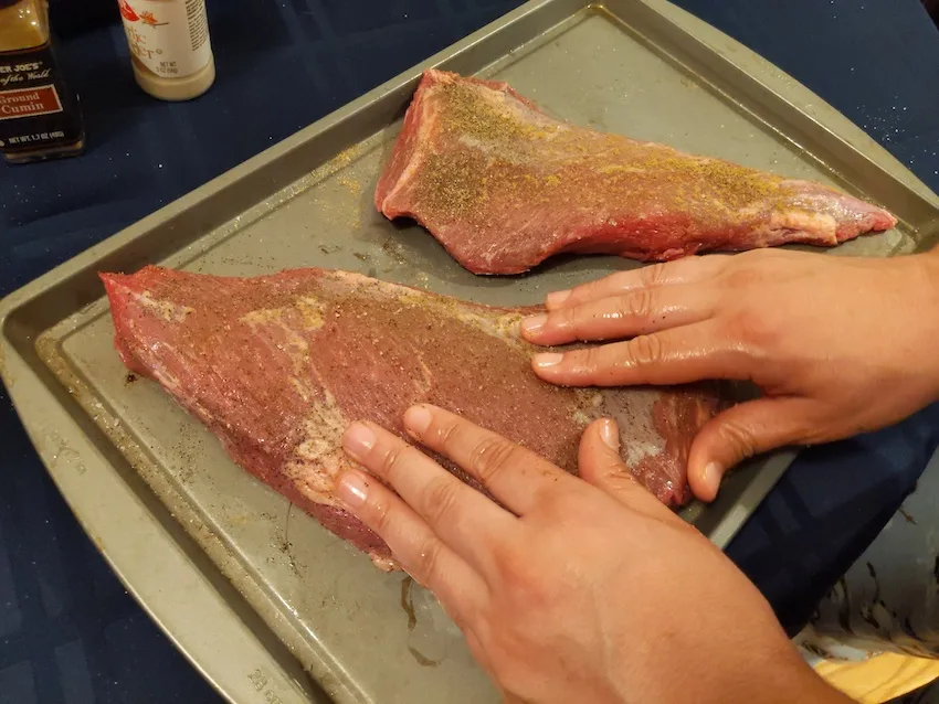 marinate meat for sous vide