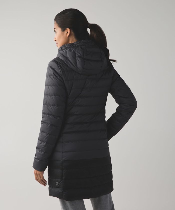 lululemon 1x A Lady Coat Black Back | Schimiggy Reviews