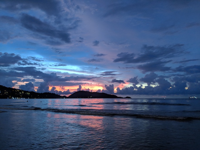 Phuket Thailand Beach Sunset