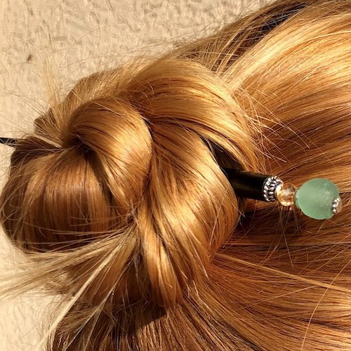 tidal hair stick bun tool