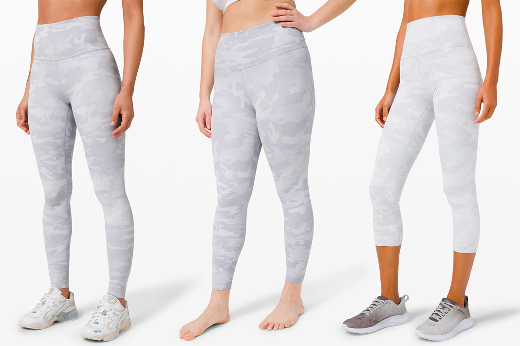 lululemon Review: White Camo Luxtreme Wunder Under Pant