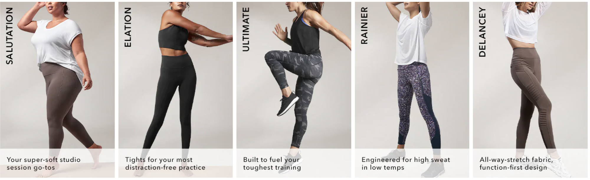 Athleta Bottoms Guide