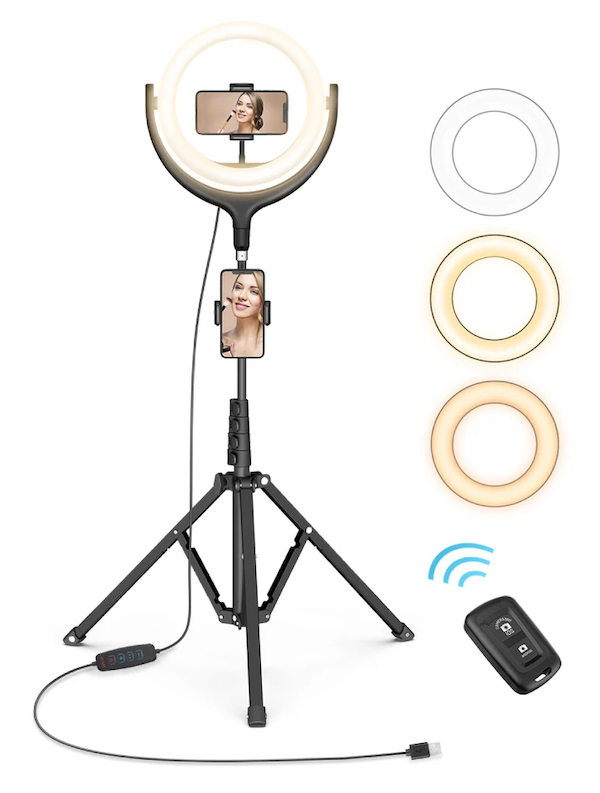 Selfie Ring Light with Tripod Stand