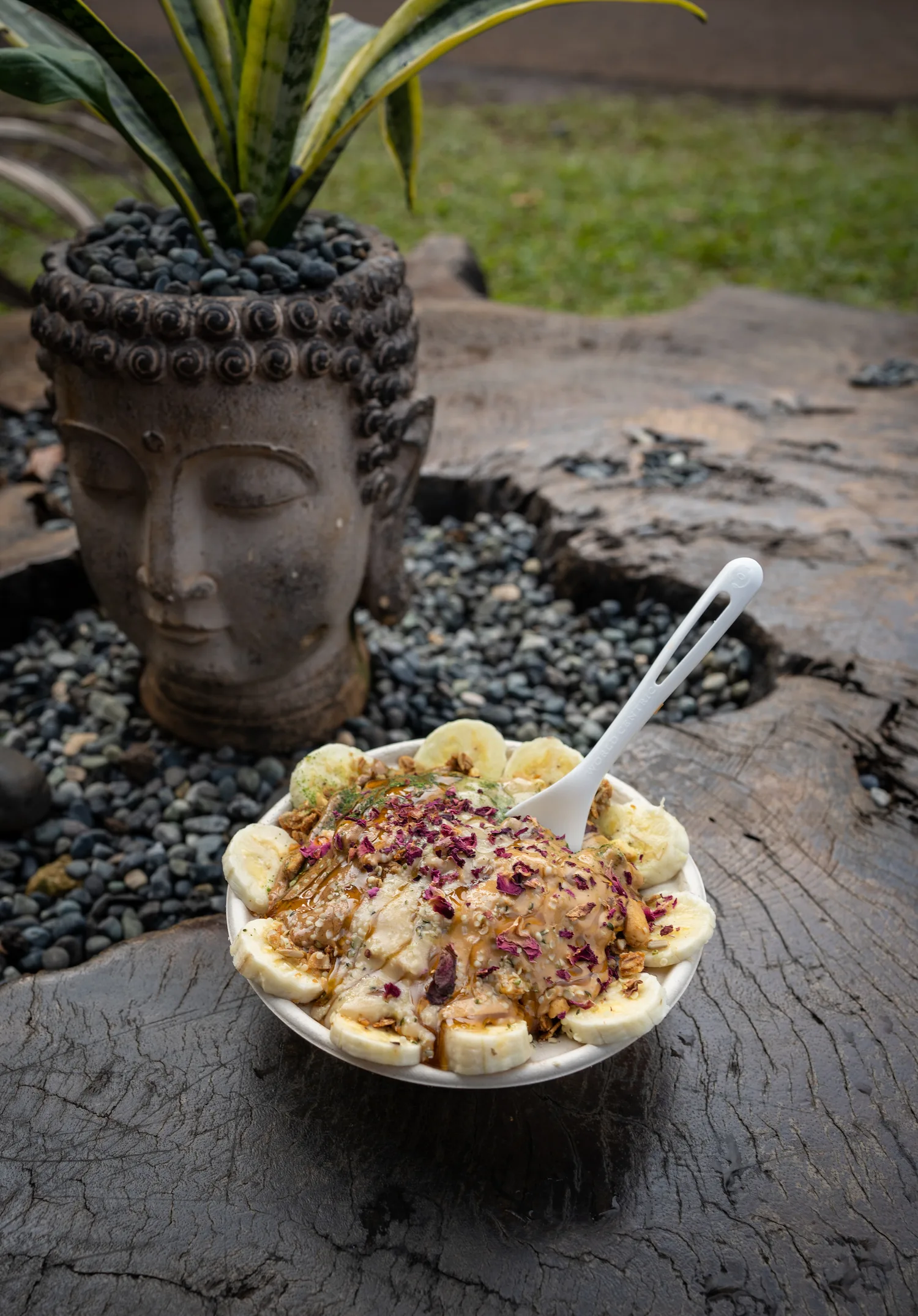 Mo Butta Mo Betta acai bowl from Kalalea Juice Hale in Kauai Hawaii