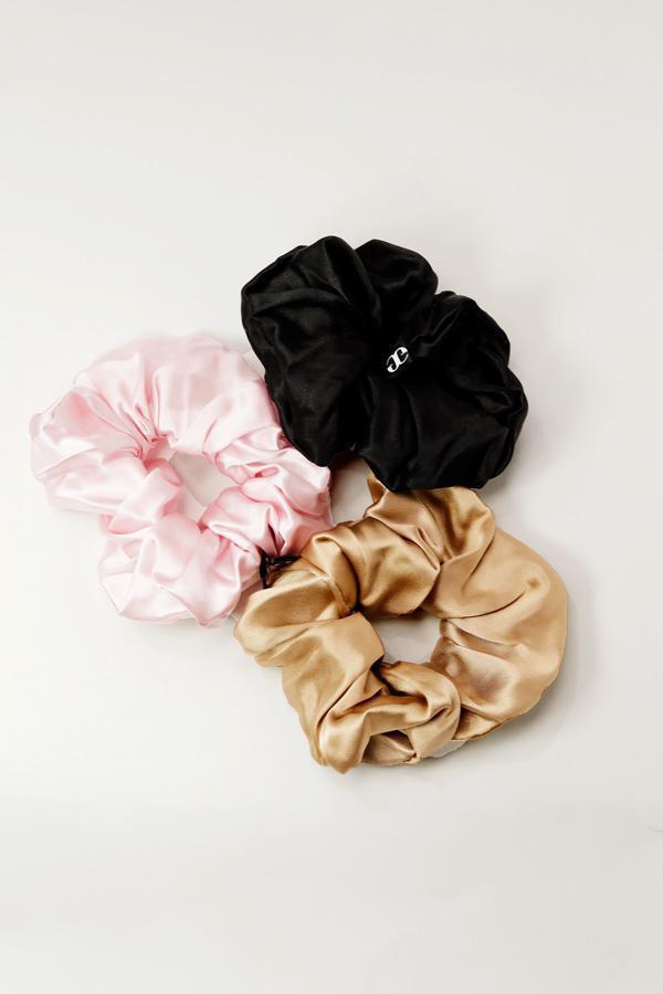 Grace Eleyae Thick Silk Scrunchie Pack