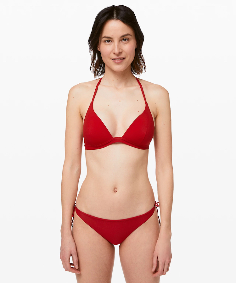 lululemon Deep Sea Swim Top and Sun Soaker Bikini Bottom