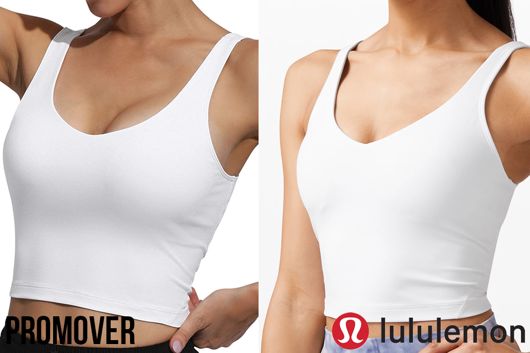 Promover versus lululemon Align Tank dupe