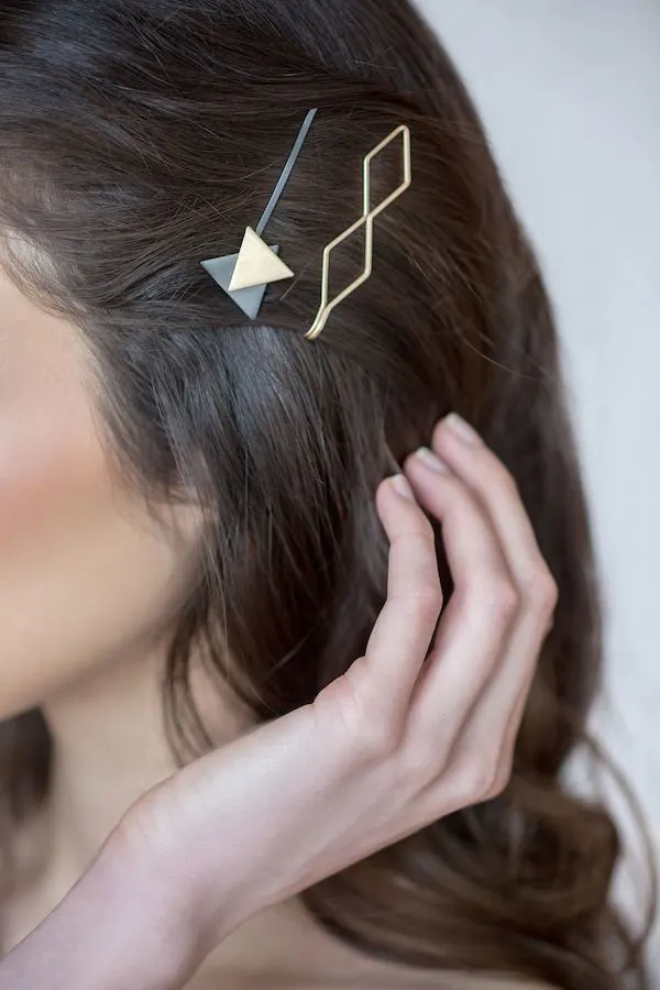 The HAIR edit Geometric Hair Clips