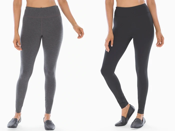 SOMA reversible leggings grey black