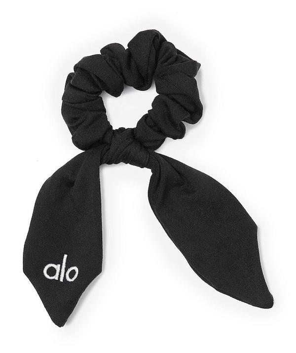 ALO Yoga Black Rhythm Scrunchie