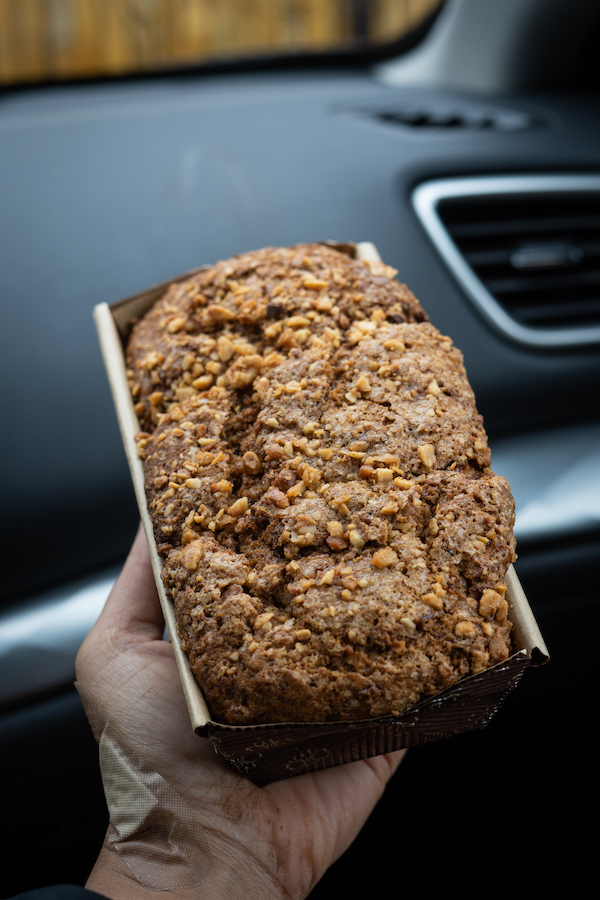 Hana Farms banana bread Road to Hana