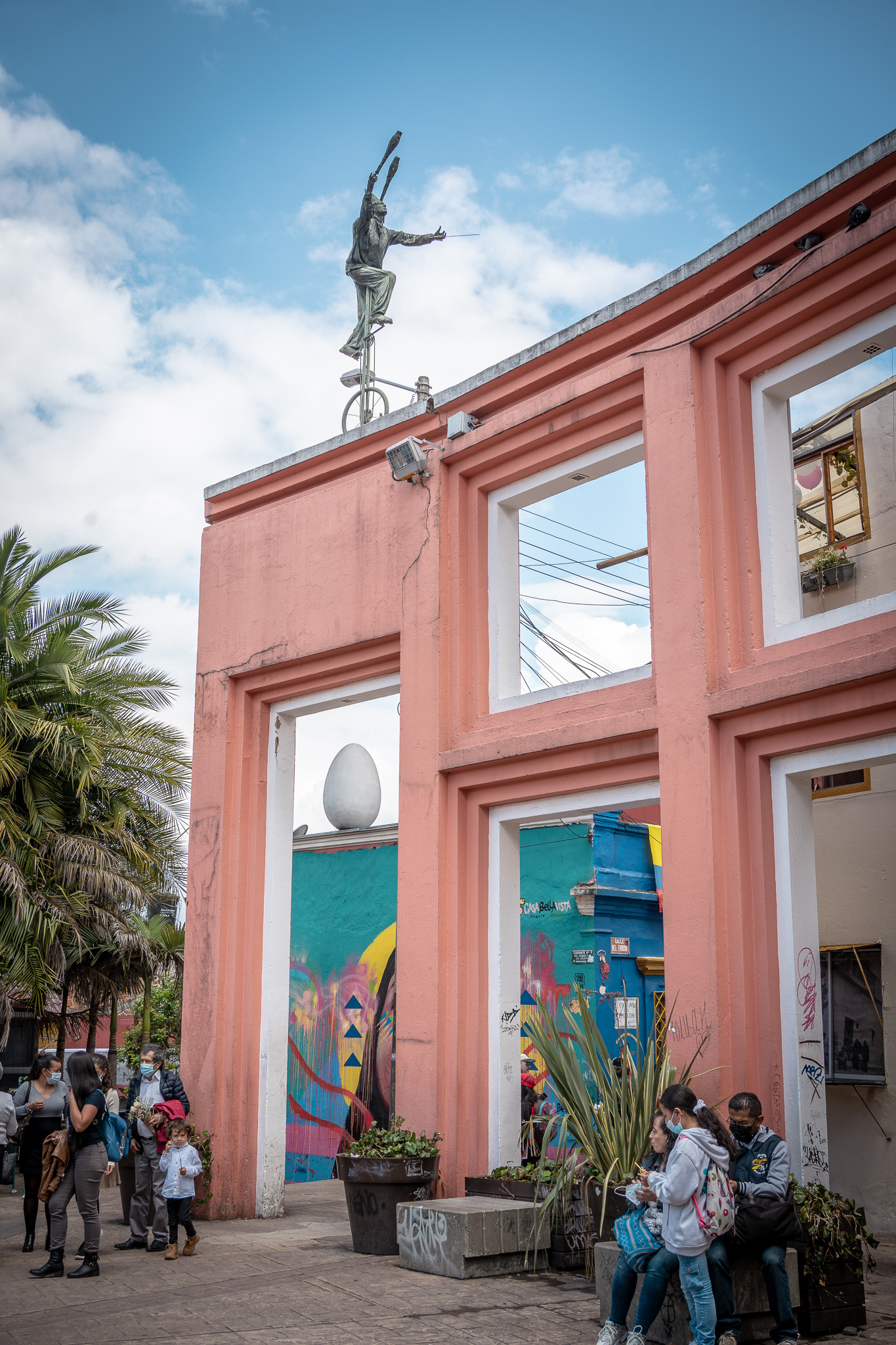 Plazoleta Chorro de Quevedo in Bogota Colombia