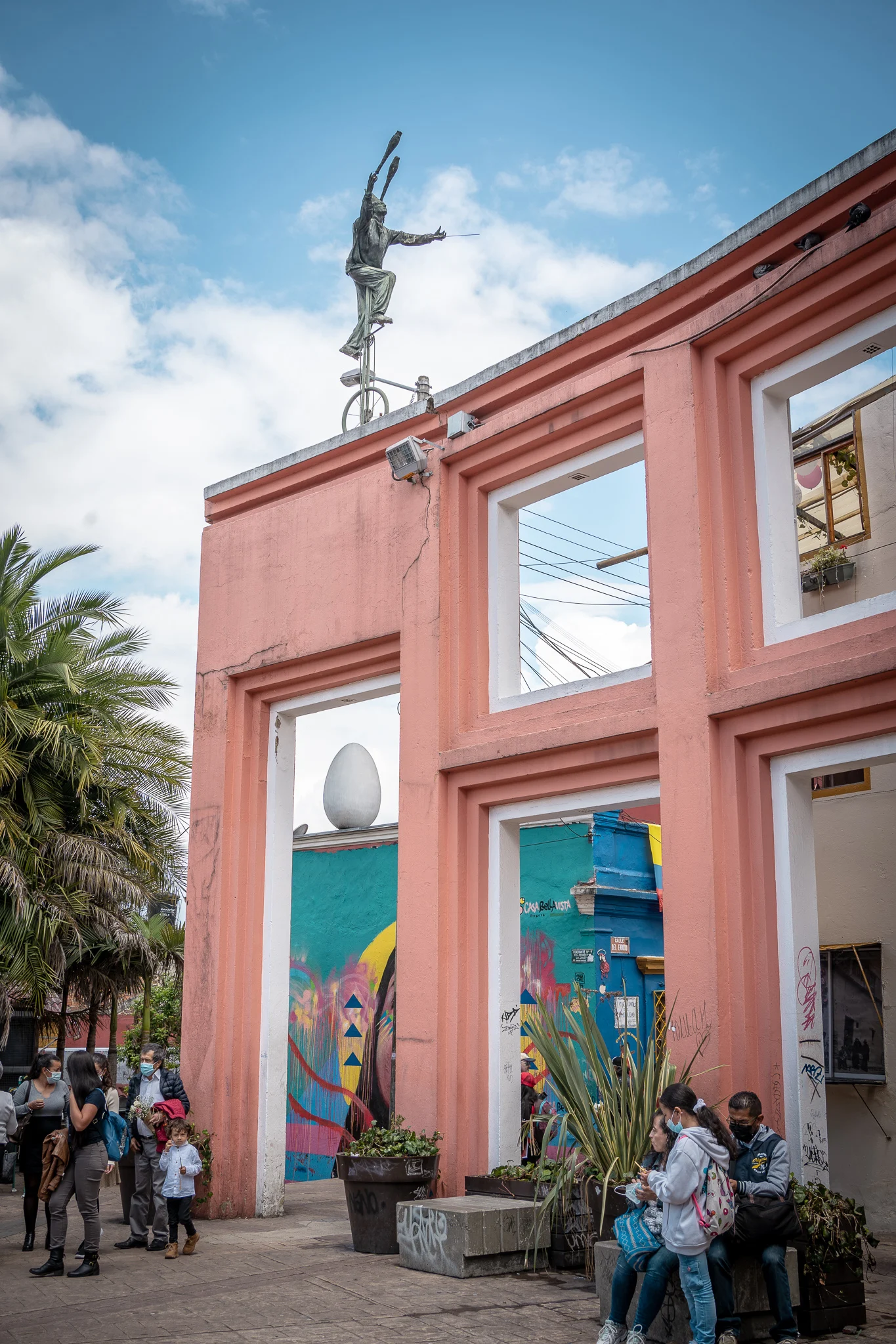 Plazoleta Chorro de Quevedo in Bogota Colombia