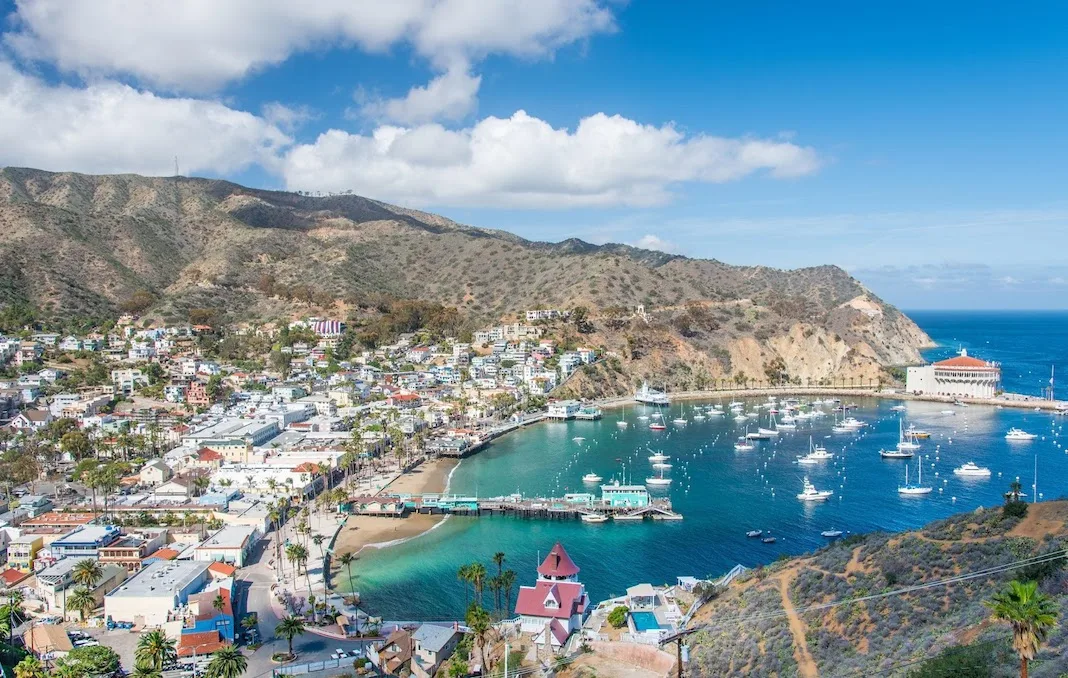 catalina island bay california vacation