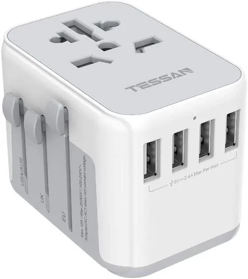 tessan international travel power adapter