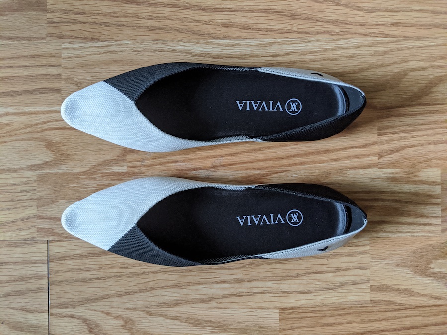 VIVAIA Valencia Two Tone pointed flats