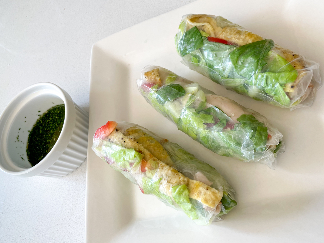 breakfast spring rolls recipe schimiggy