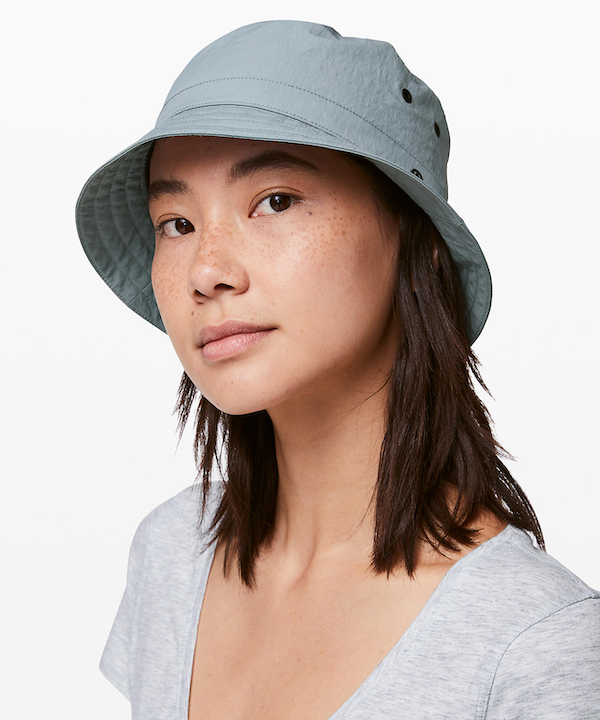 lululemon bucket hat in blue