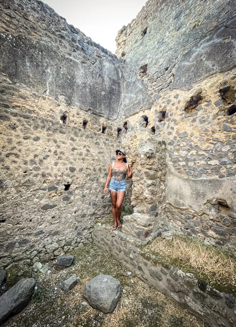 Visiting the Pompeii Ruins