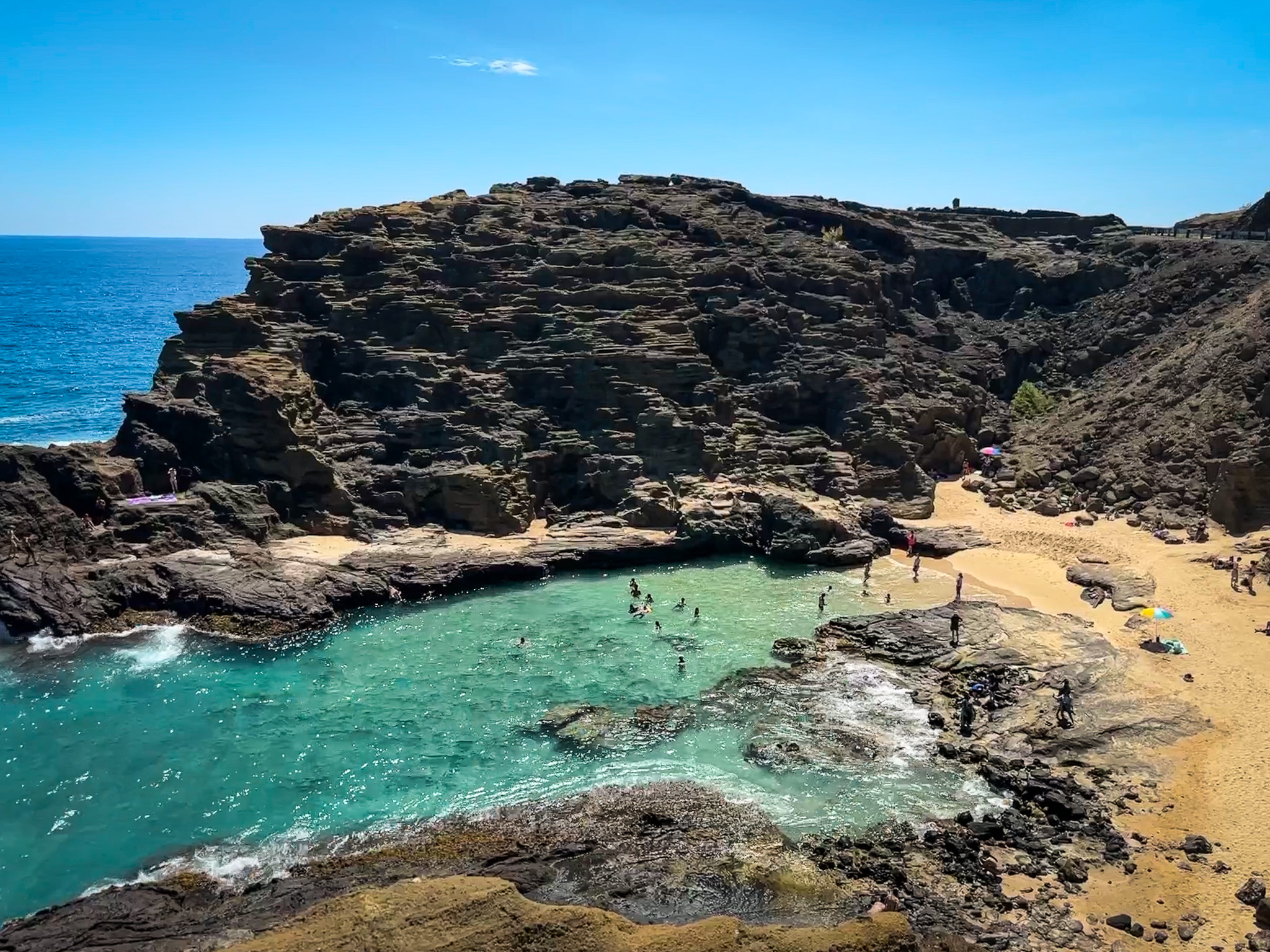 Halona Beach Cove Oahu Hawaii